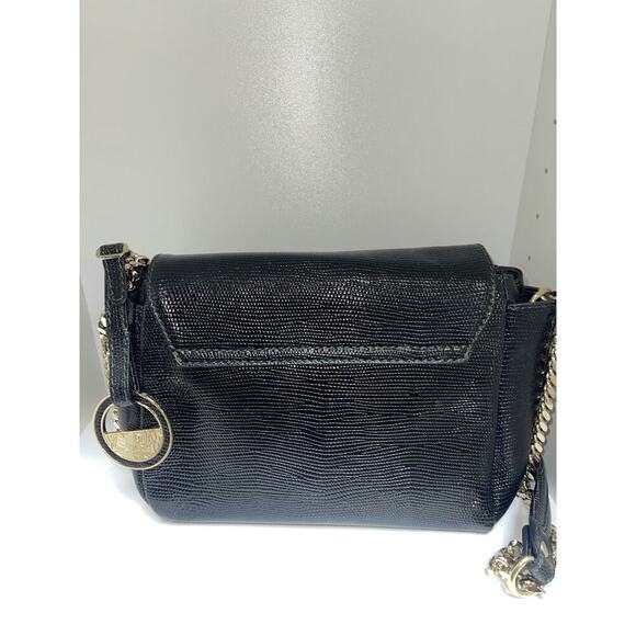 Versace Collection Black Genuine Leather Crossbody Bag - Picture 2 of 6